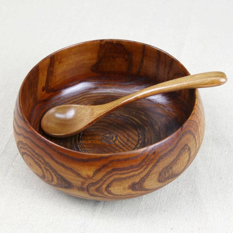 Vaisselle - Ensemble de 6 bols en bois japonais de qualité supérieure – Image 6
