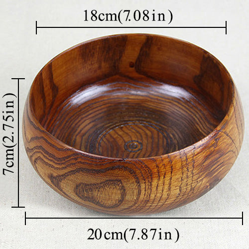 Bol japonais marron 18 cm de diamètre