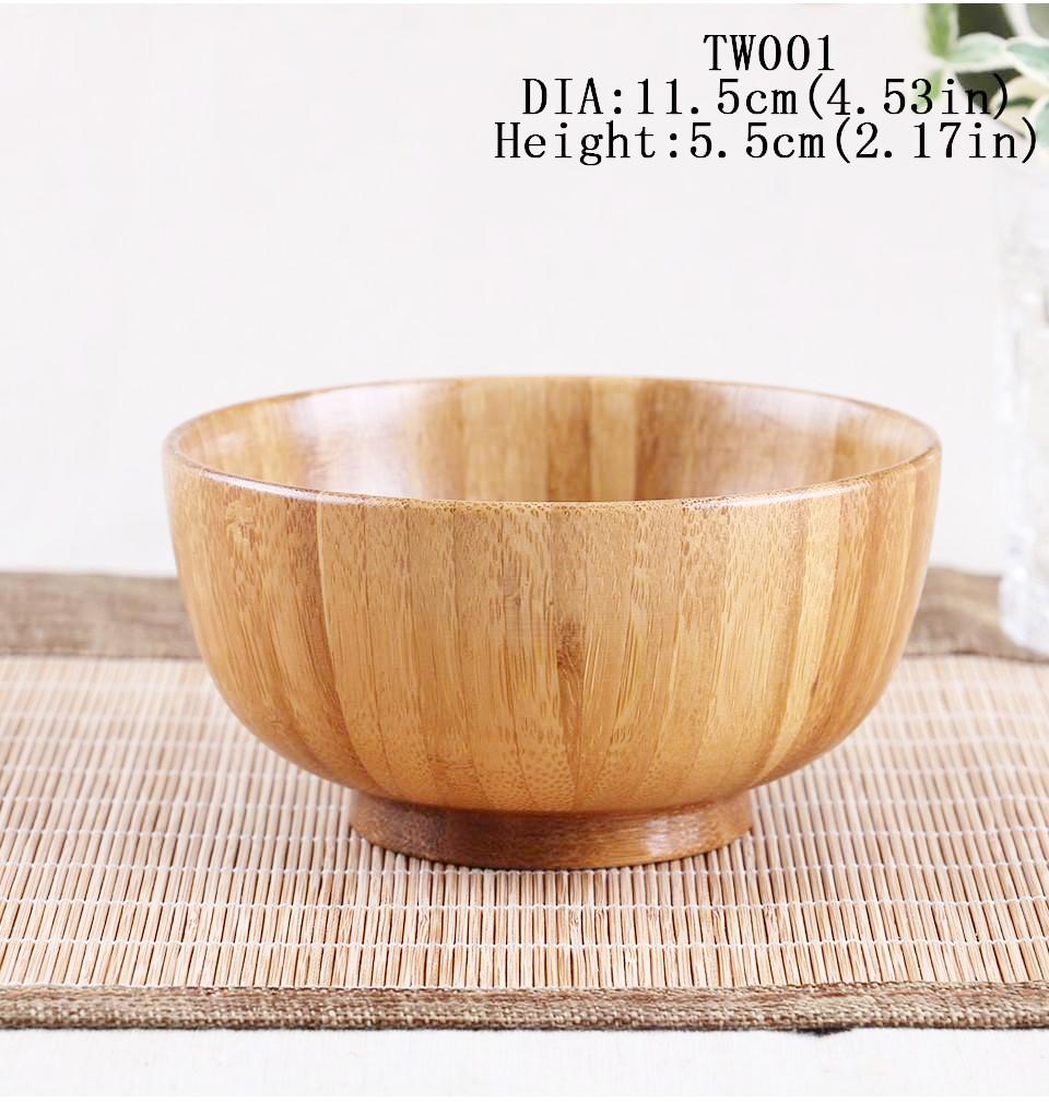 Vaisselle - Ensemble de 6 bols en bois japonais de qualité supérieure – Image 7