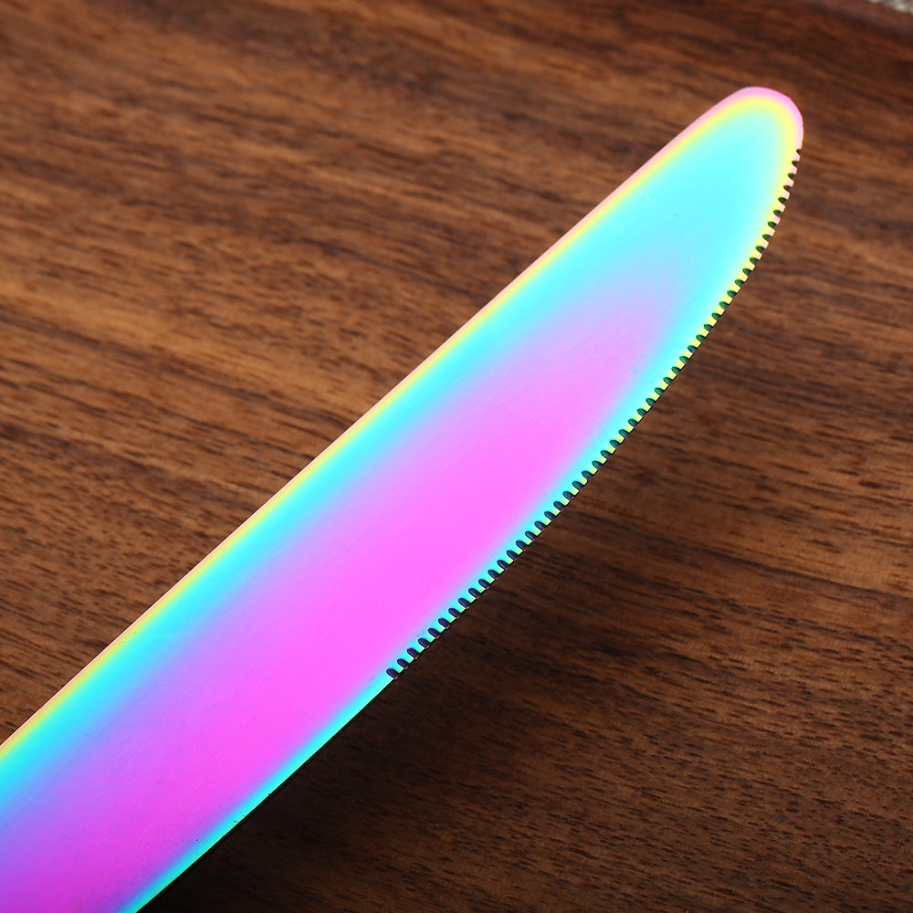 Vaisselle - Ensemble de couverts colorés en inox – Image 5