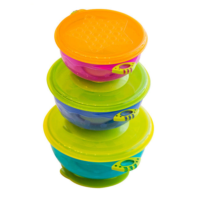 Bols repas bébé avec couvercle
