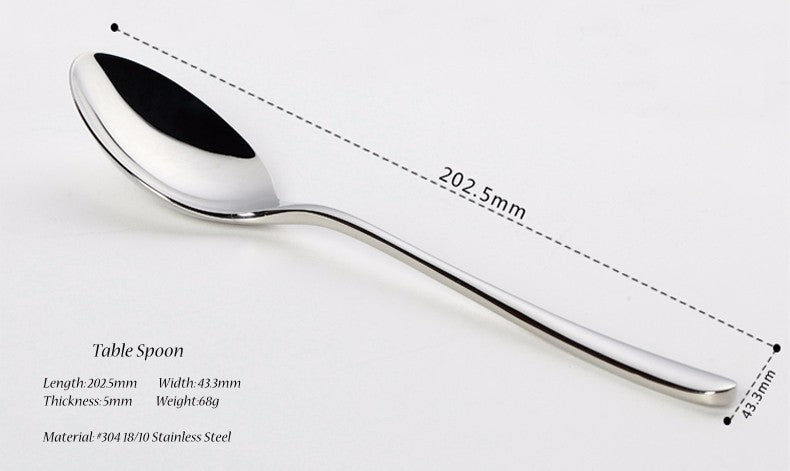 Vaisselle : Set de couverts FROST argentés en inox - 24 pièces – Image 5