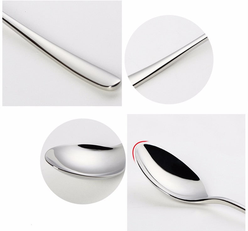 Vaisselle : Set de couverts FROST argentés en inox - 24 pièces – Image 6