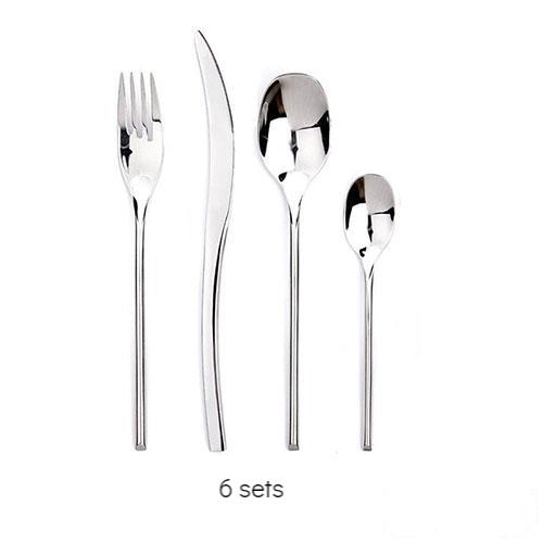 6 lots couverts scandinaves