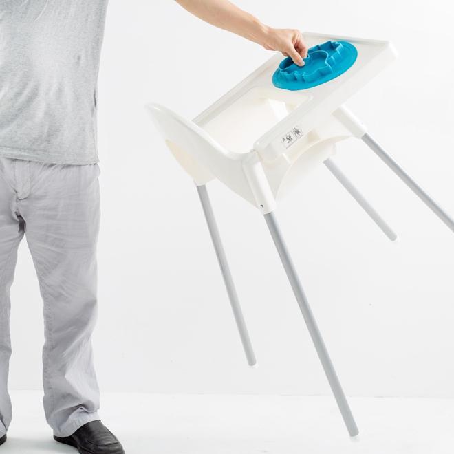 Vaisselle plateau bébé dinosaure en silicone – Image 12