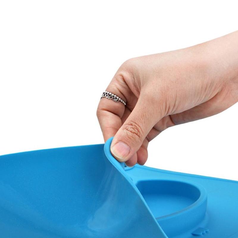 Vaisselle plateau bébé dinosaure en silicone – Image 10