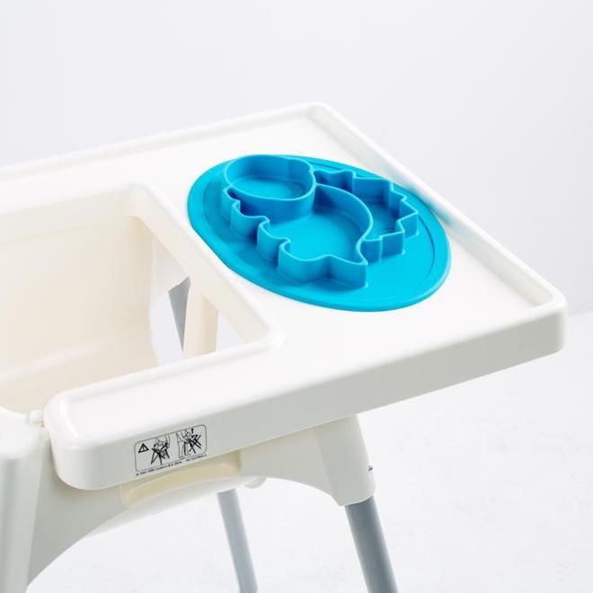 Vaisselle plateau bébé dinosaure en silicone – Image 11