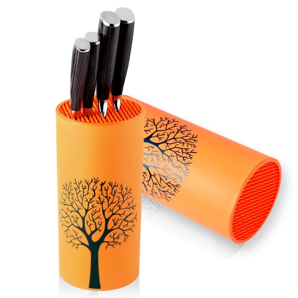 Vaisselle - Bloc de rangement pour couteaux en acier ou plastique – Image 3