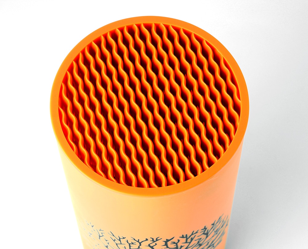 Vaisselle - Bloc de rangement pour couteaux en acier ou plastique – Image 4