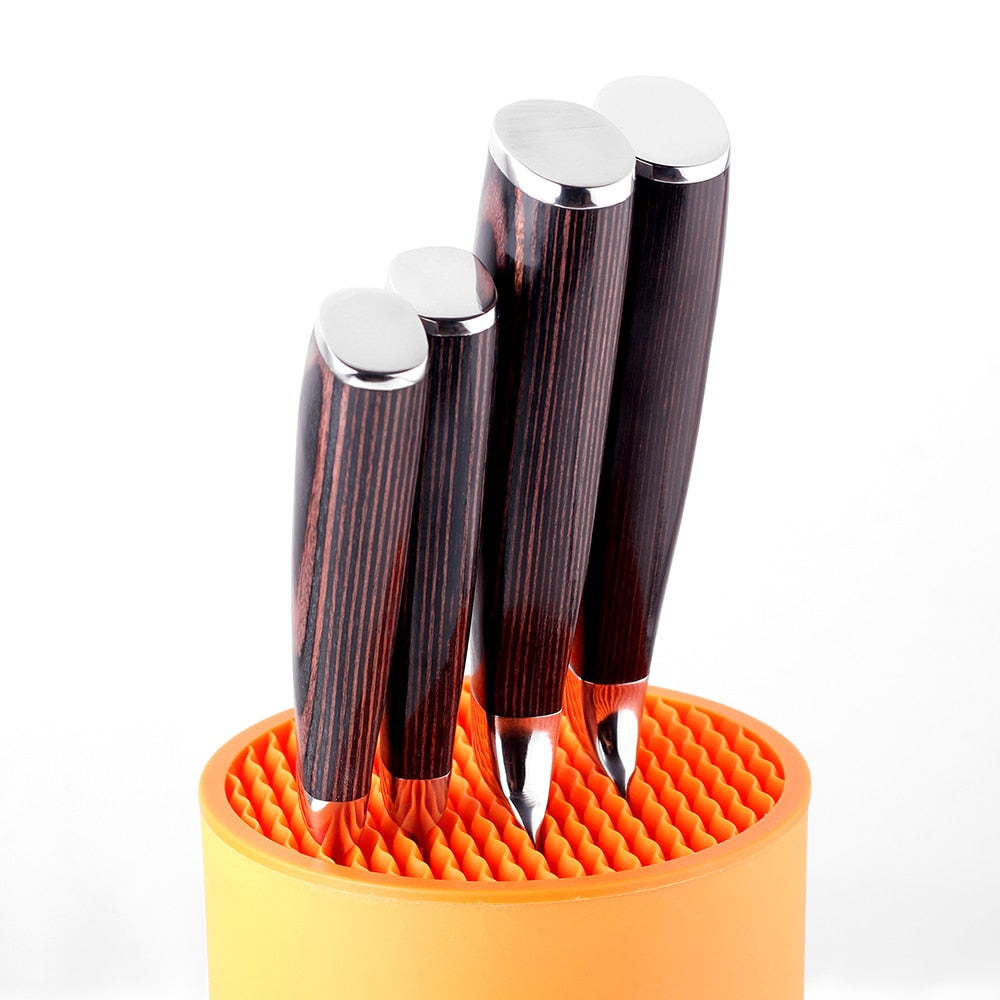Vaisselle - Bloc de rangement pour couteaux en acier ou plastique – Image 5