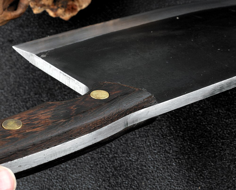 Vaisselle couteau de boucher pour restaurant et hôtel en acier manganèse – Image 6