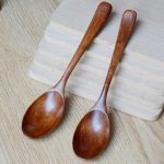Vaisselle cuillères japonaises en bambou