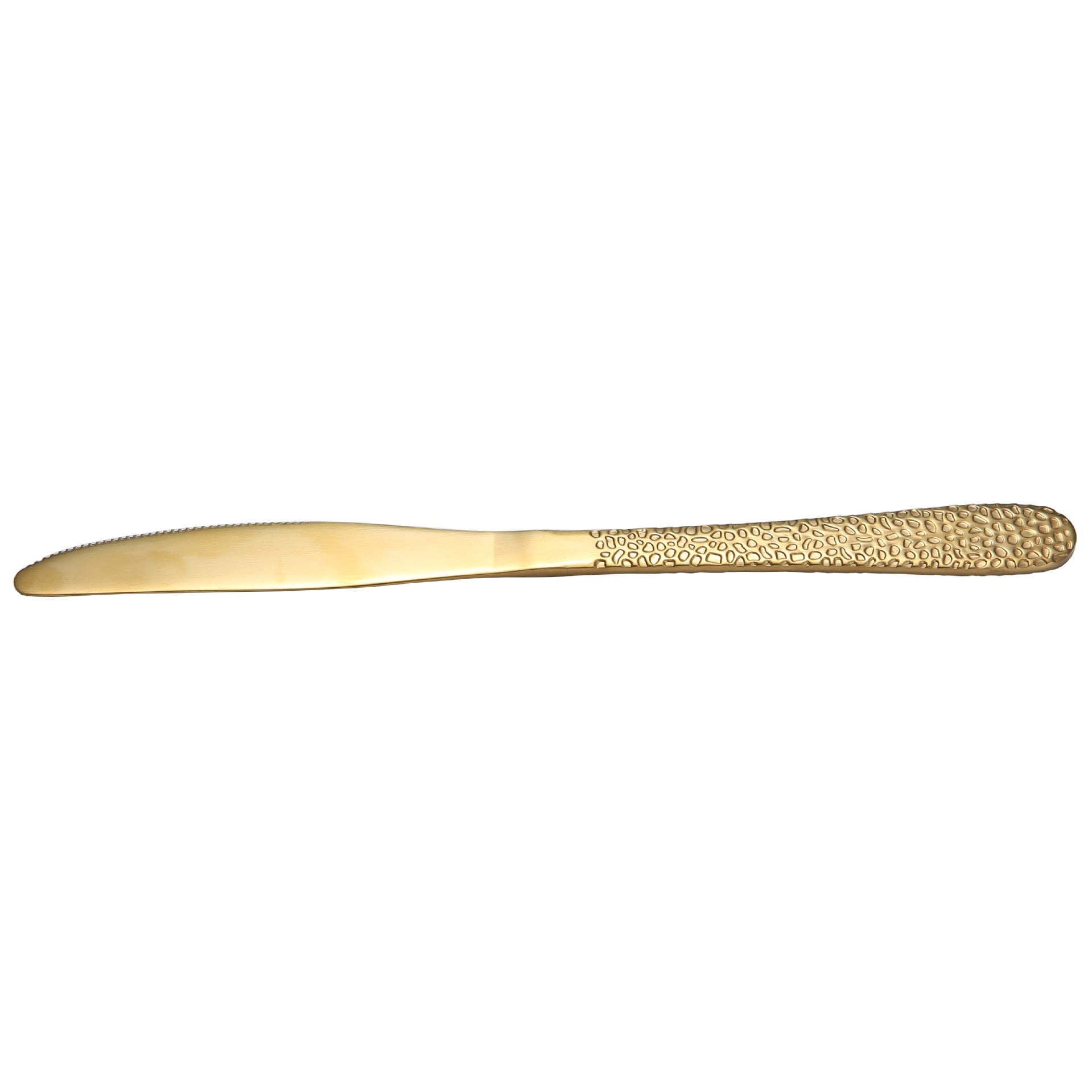 Vaisselle couverts Palace 4 pièces inox mat et brillant doré – Image 5