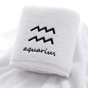 Serviette de Bain Coton du Verseau | serviettes et bain