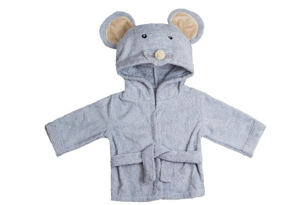 Linge de bain serviette souris pour bébé – Image 3
