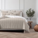 Couvre lit Shay Broad naturel - Fabriqué au Canada par Colcha Linens