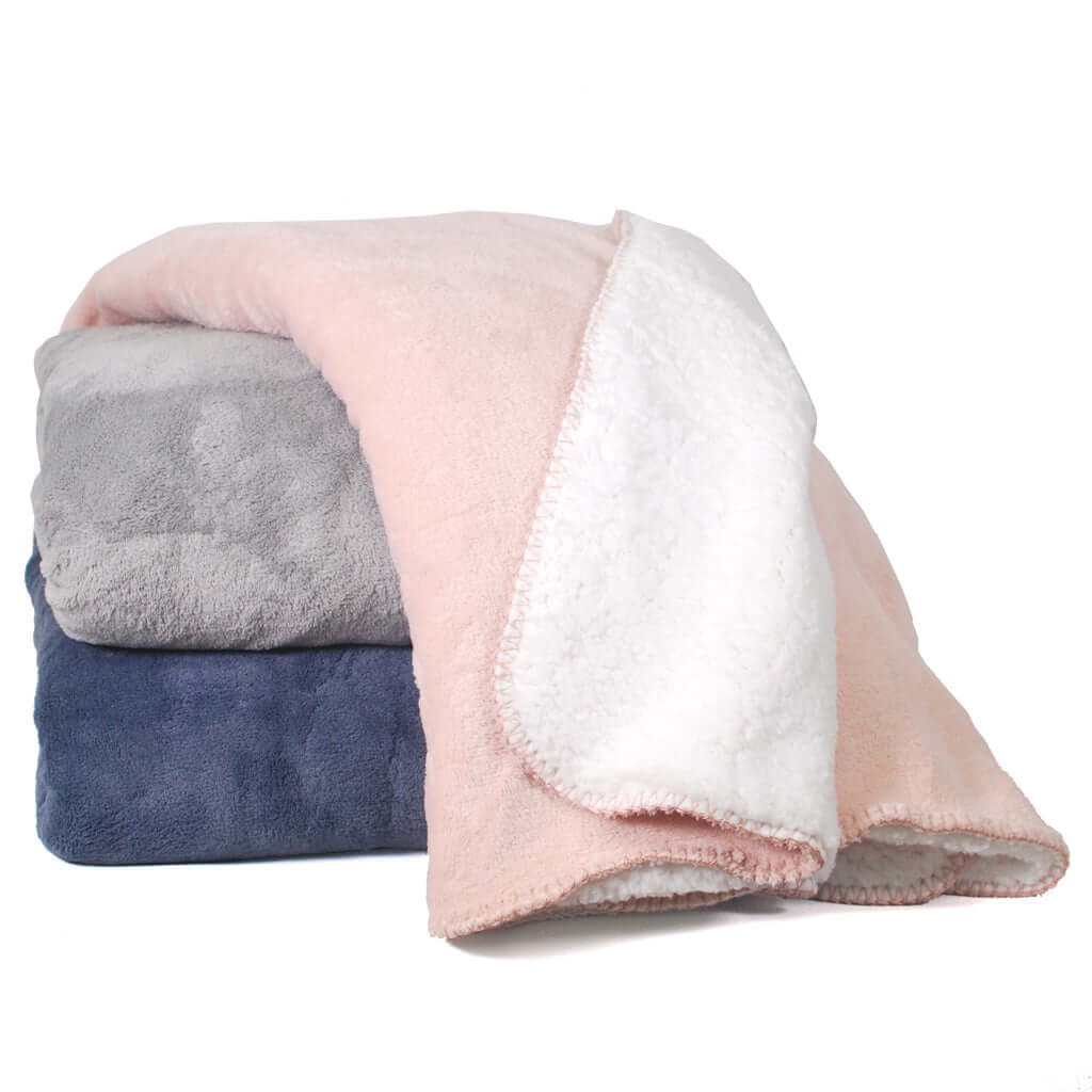Couvre lit sherpa douceur SHERPINI - choix de 8 couleurs – Image 9