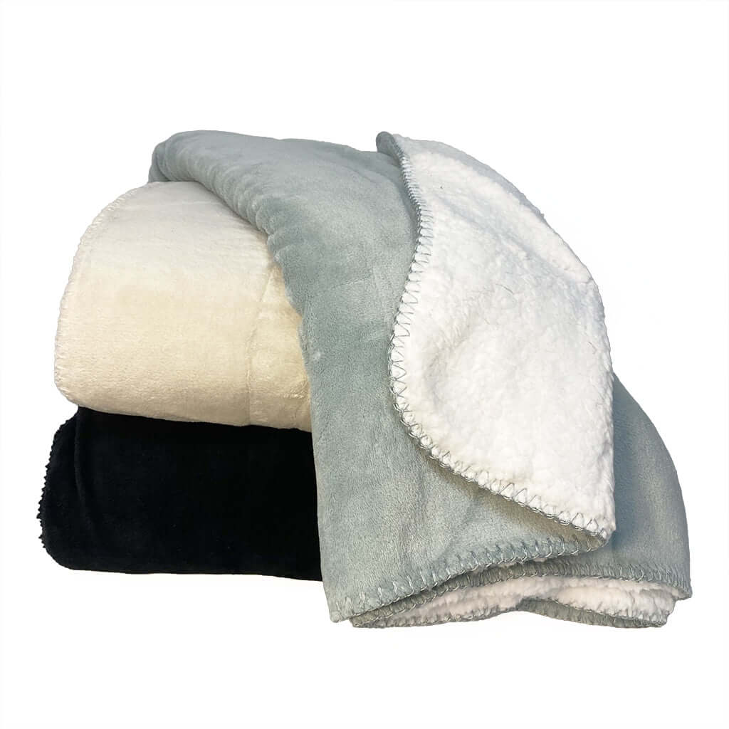 Couvre lit sherpa douceur SHERPINI - choix de 8 couleurs – Image 10