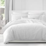 Couvre lit Soma blanc - Fabrication canadienne - Colcha Linens