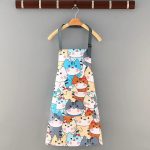Tablier coton étanche avec motifs de chats adorables