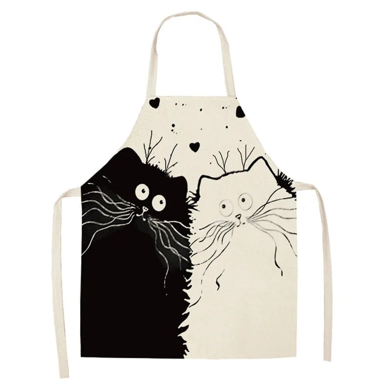 Tablier chats colorés mignons – Image 28
