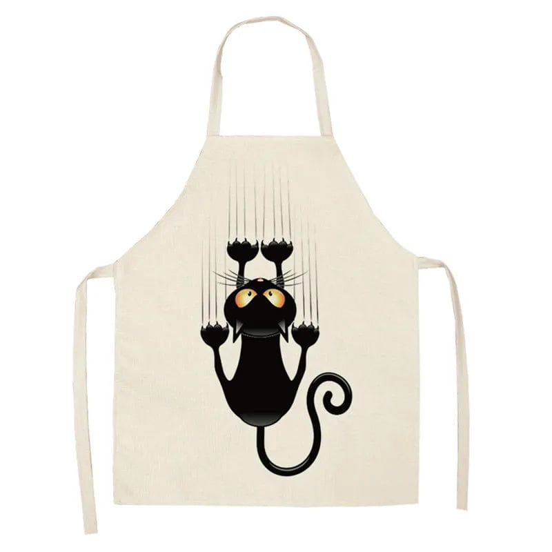 Tablier motif couple de chats affectueux – Image 26