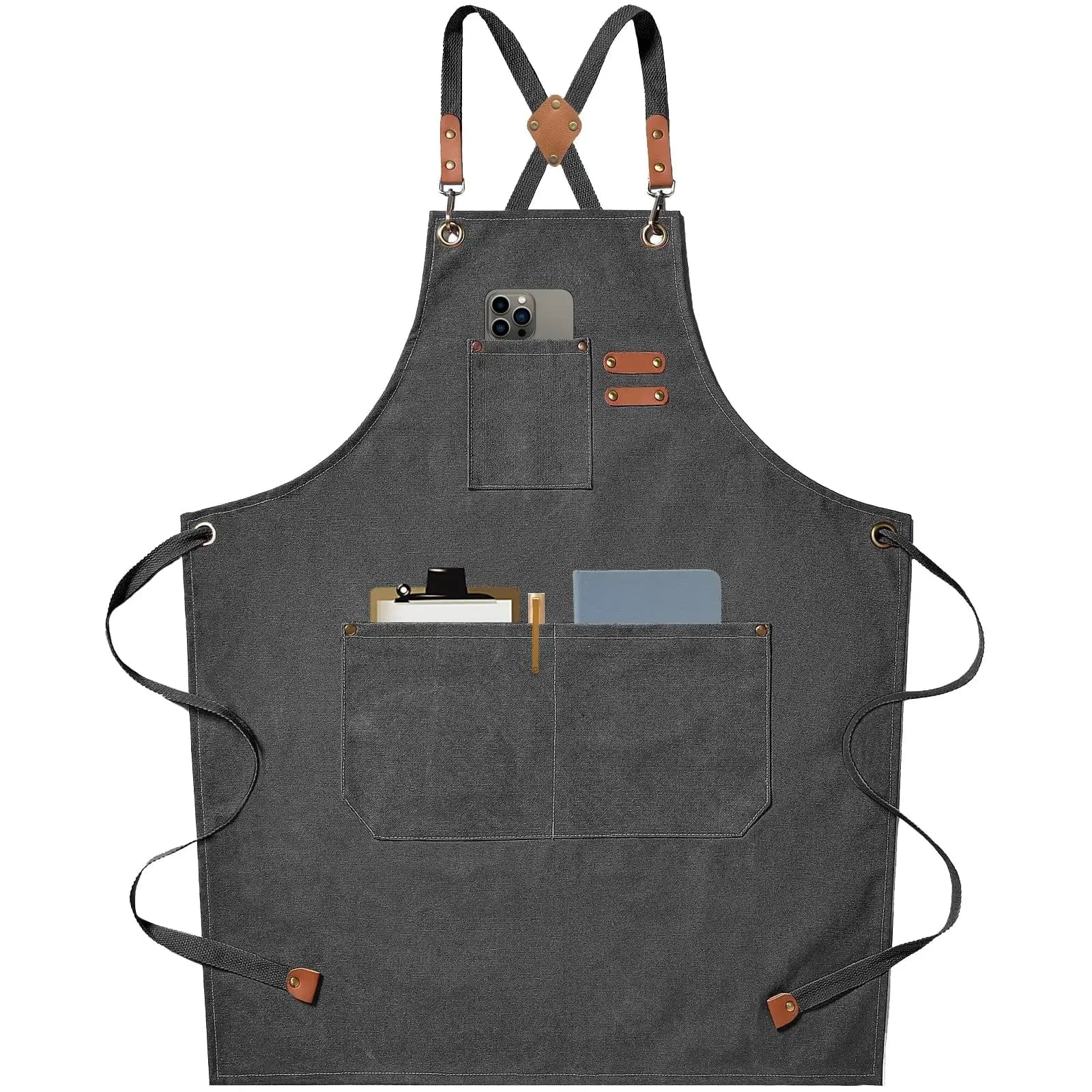 Tablier toile premium pour cuisine – Image 8
