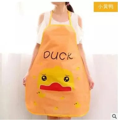Tablier de cuisine étanche pour enfant - Tablier Panda pour BBQ, cuisine, restaurant - 44.5*67.5cm Duck