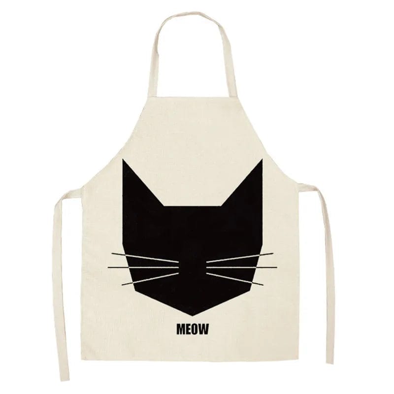 Tablier chats mignons en lin - J'aime les chats – Image 25