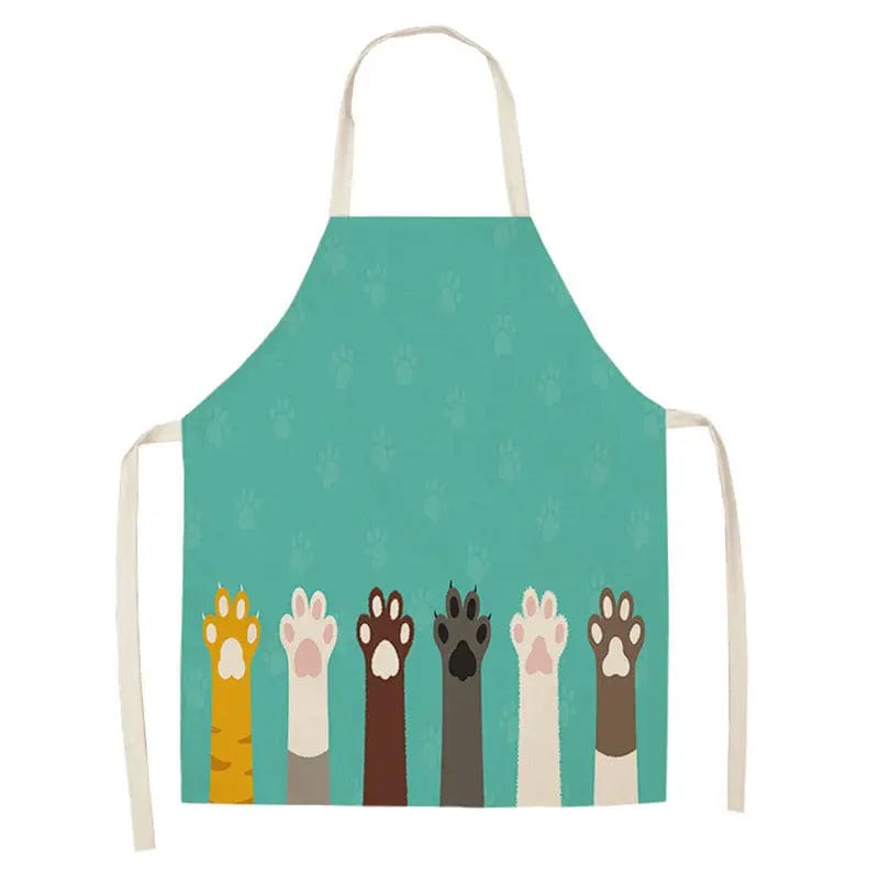Tablier imprimé avec motifs de chats – Image 28