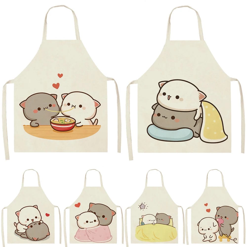 Tablier enfants dessins de chats kawaï – Image 15