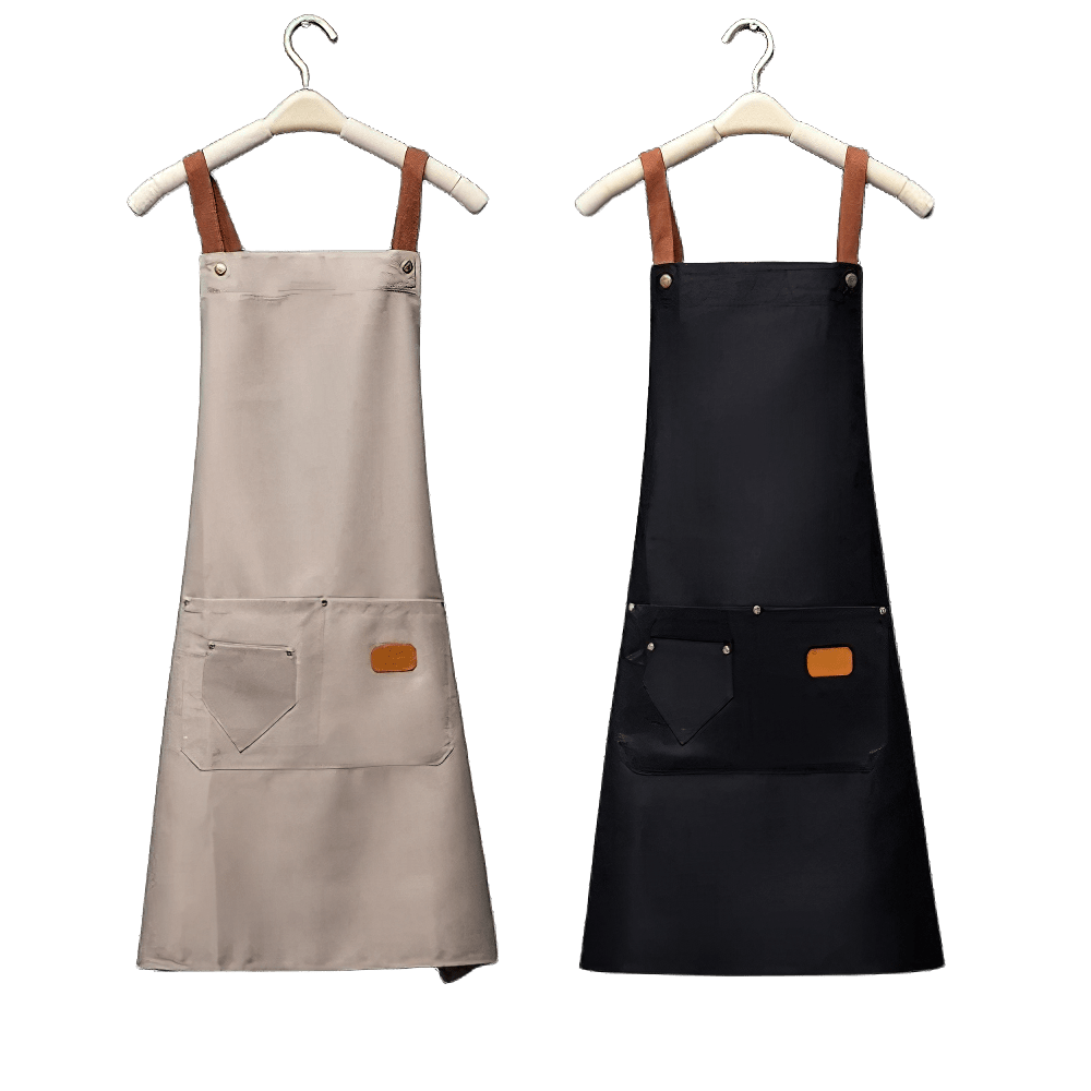 Tablier unisexe en tissu non-tissé pour chefs de cuisine, barbecue et service en restauration – Image 10