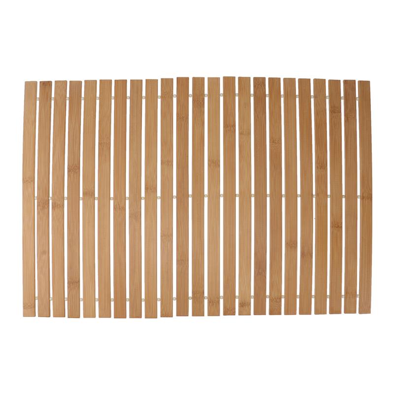 Tapis de bain en bois naturel – Image 2
