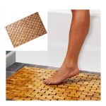 Tapis de bain en bambou