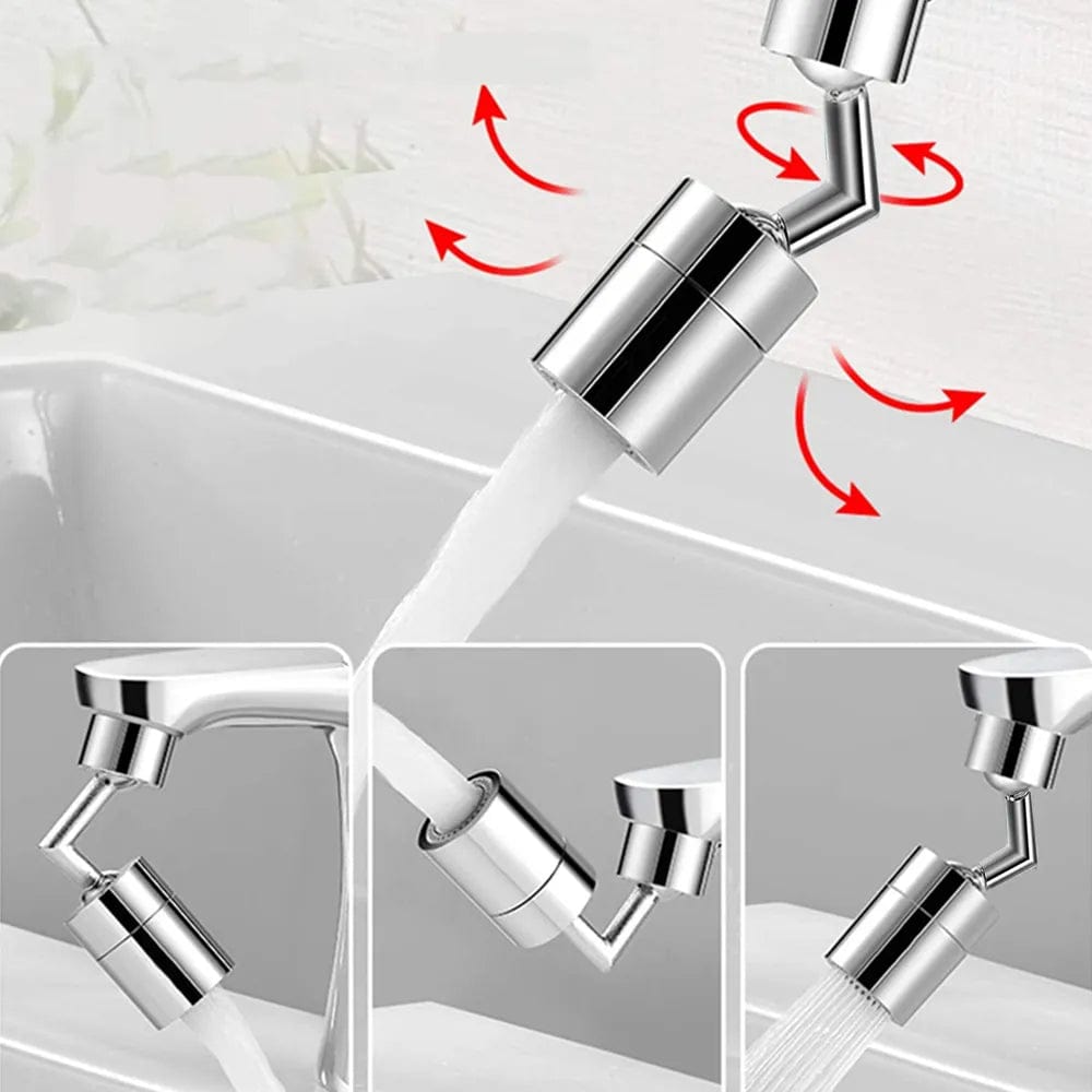 Accessoire de salle de bain tête pivotante pour robinet 720° – Image 4